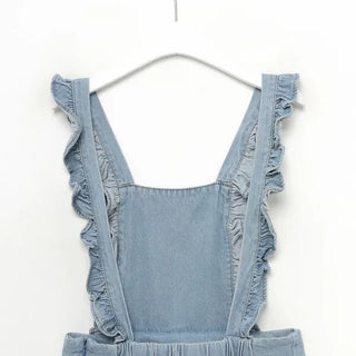 Denim overalls