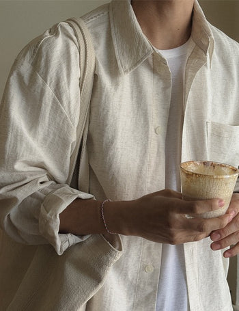 Natural Linen Jacket (3 colors)