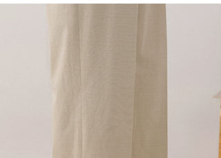 [CULTUM] Wide Leg Pleated Trousers