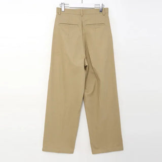 Wide cotton pants