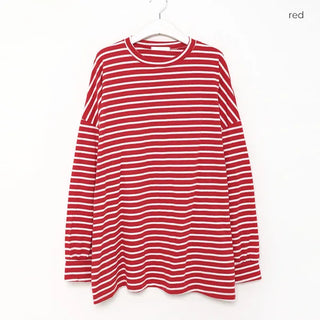 Oversized striped T-shirt