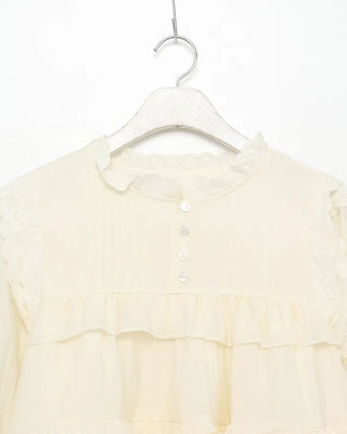 Tiered ruffle blouse