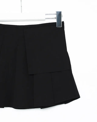 Layered ruffle skirt pants