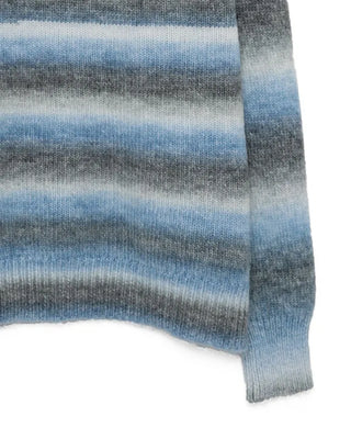 Mohair striped knit
