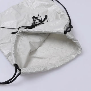Glossy Ribbon String Shoulder Bag