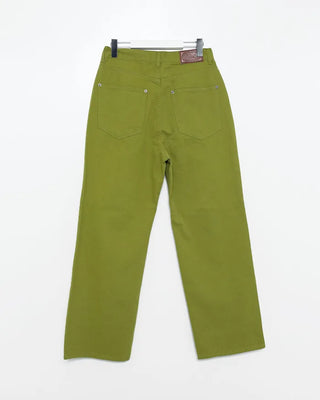 Colored cotton pants