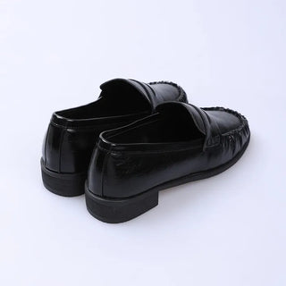 Shirring loafers