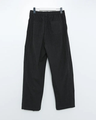 Pinstripe two-pleat slacks