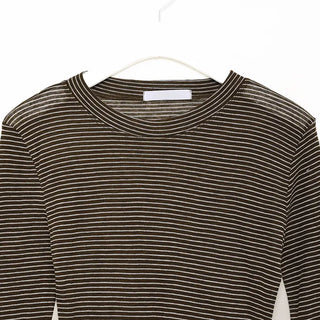 Soft border layered T-shirt