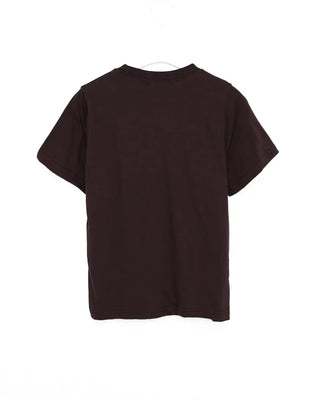 Full lettering semi-cropped T-shirt