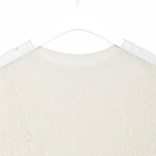 See-through vintage lace knit