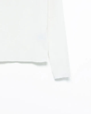 Triple Diamond Slit Slashed Neck Long T-Shirt