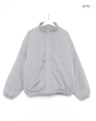 High-neck down jacket
