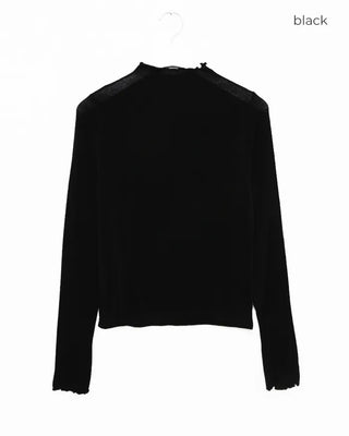 See-through layered T-shirt