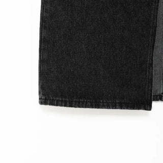 Front slit long skirt