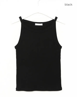 Round neck short camisole