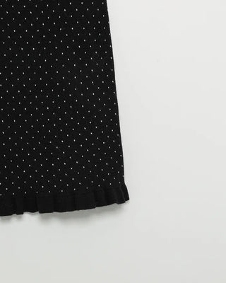 Polka Dot Frill Point Skirt