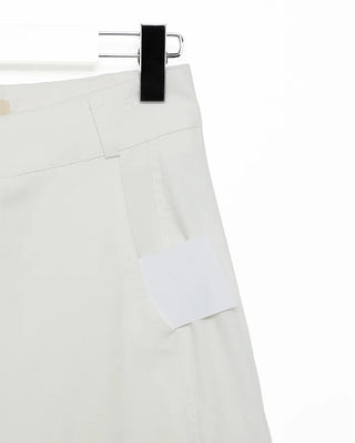 Wide-leg cotton pants