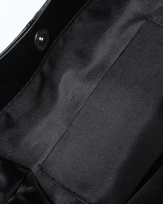 Leather tote bag