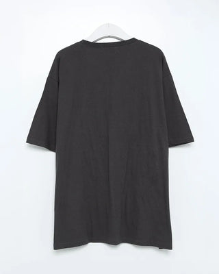 NEW YORK print half-sleeve T-shirt