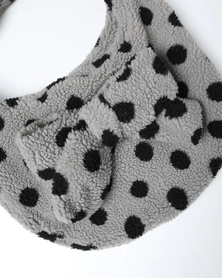 Dot Big Ribbon Boa Bag