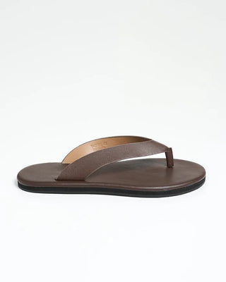 Simple leather thong sandals