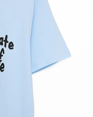 Spray lettering half T
