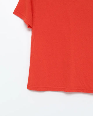 Wool Tencel Slim Short Sleeve T-Shirt