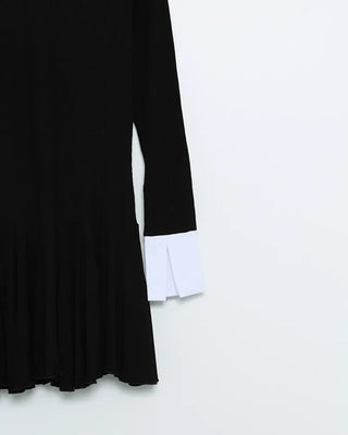 Shirt layered dress