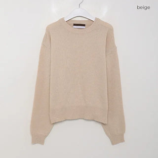 Lambswool Simple Knit