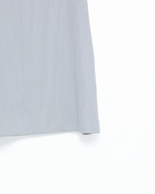 Bust-gathered mini dress