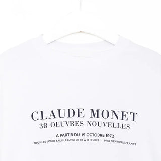 Simple lettering long-sleeved T-shirt