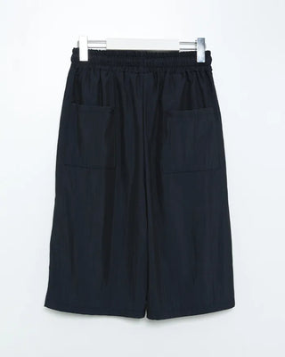 Two-pleat easy shorts