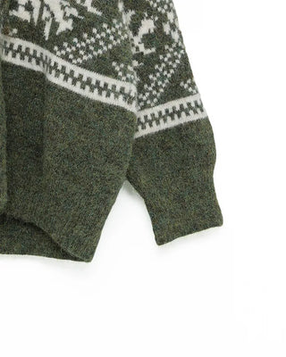 Nordic knit hoodie