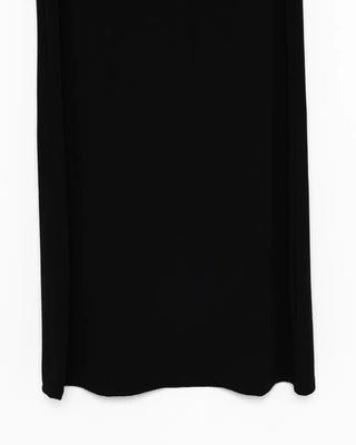 Ribbed long skirt