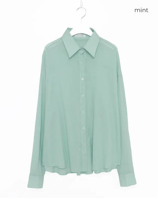 Oversized Classic Summer Shirt