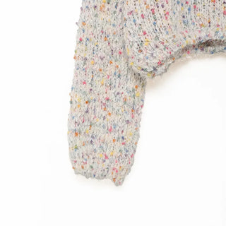Colorful mixed-color knit