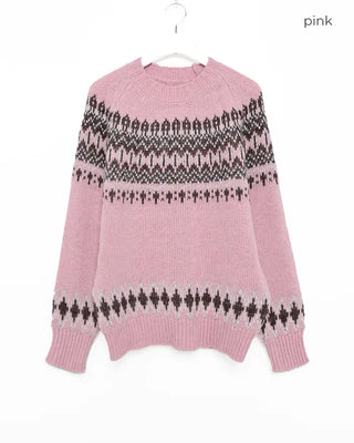 Jacquard Round Knit