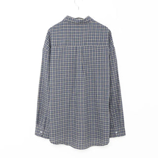 (Unisex) Check Cotton Shirt