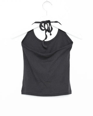 Flower Paint Halter Neck Camisole