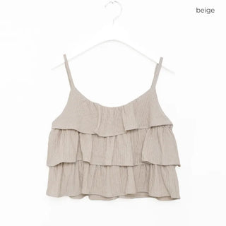 Can-can sleeveless pants set