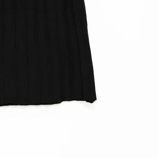 Pleated mini skirt