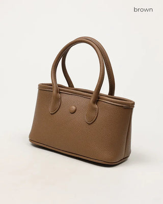Center Button Square Tote Bag