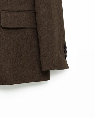Oversized Melange Jacket