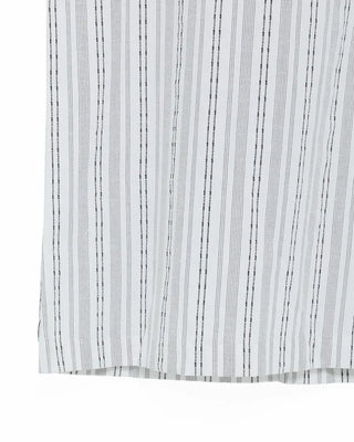 Linen striped dress