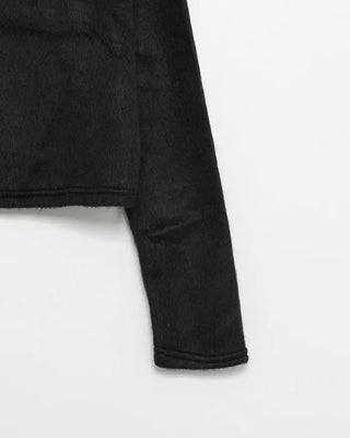 Round collar knit cardigan