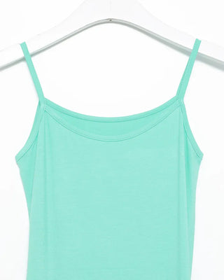 Tight-fitting long camisole