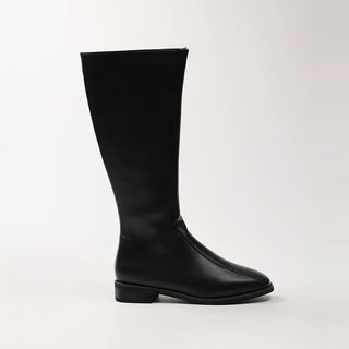 Stitched long boots