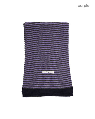 Egg Border Knit Scarf