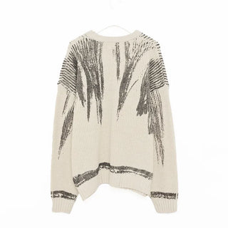 (unisex) Painted Nuance Round Knit